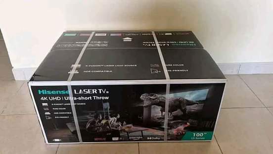 A picture of Hisense 100 Smart Tv