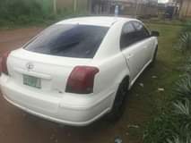 A picture of Toyota Avensis 2004 Black Alloy Wheels