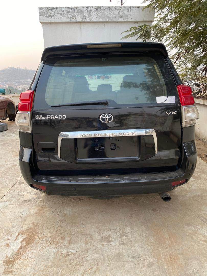 A picture of Distress 2014 land cruiser Prado upgraded with ac chilling V6