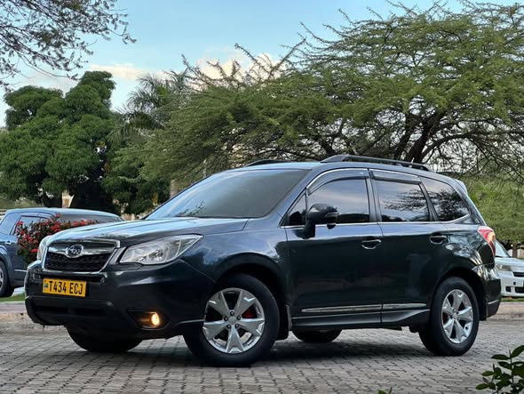 A picture of Forester new model