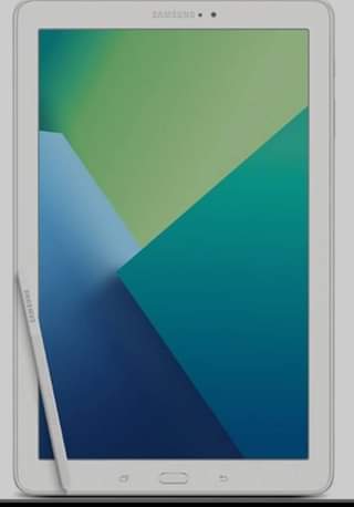 A picture of Samsung galaxy tab A6 with S pen