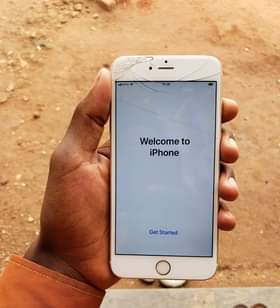 A picture of iPhone 6plus 16gb no touch at only UGX 130k
