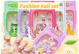 A picture of Cartoon Style Kids Fake Nails Detachable Press On Fake Nails