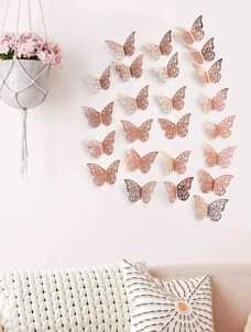 A picture of Wall sticker butterflies