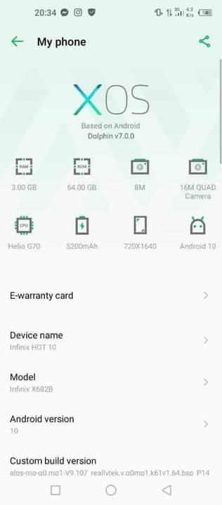 infinix hot phones