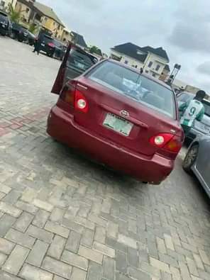 A picture of Toyota Corolla 2006 for sale Tokunbo grade First body pan