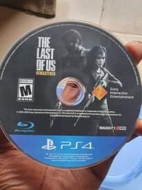A picture of THE LAST OF US REMASTERED AND NBA 2K20