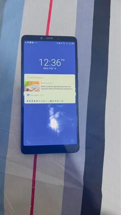 A picture of Infinix note 6