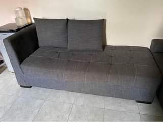 A picture of Fabric L Shape Sofa Set