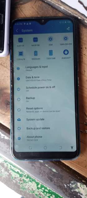 A picture of Techno cammon 12 pro