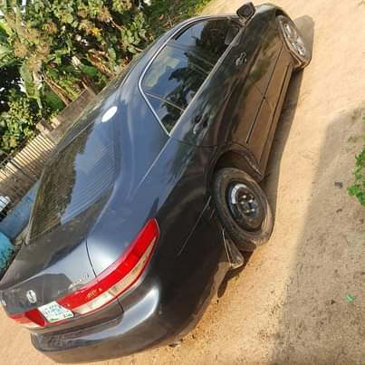 A picture of REGISTERED HONDA ACCORD 2004 FIRSTBODY HAS CLEAN LEATHER SEAT INTERIOR