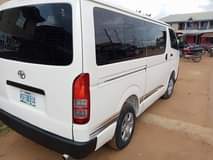 A picture of Toyota hiace very neat