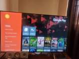 A picture of 50 inch chiq smart 4k uhd android frameless tv