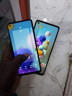 A picture of Samsung a21s zipo mbili