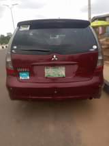 A picture of Misbushi grandis space wagon tokunbo standard automatic transmission is available