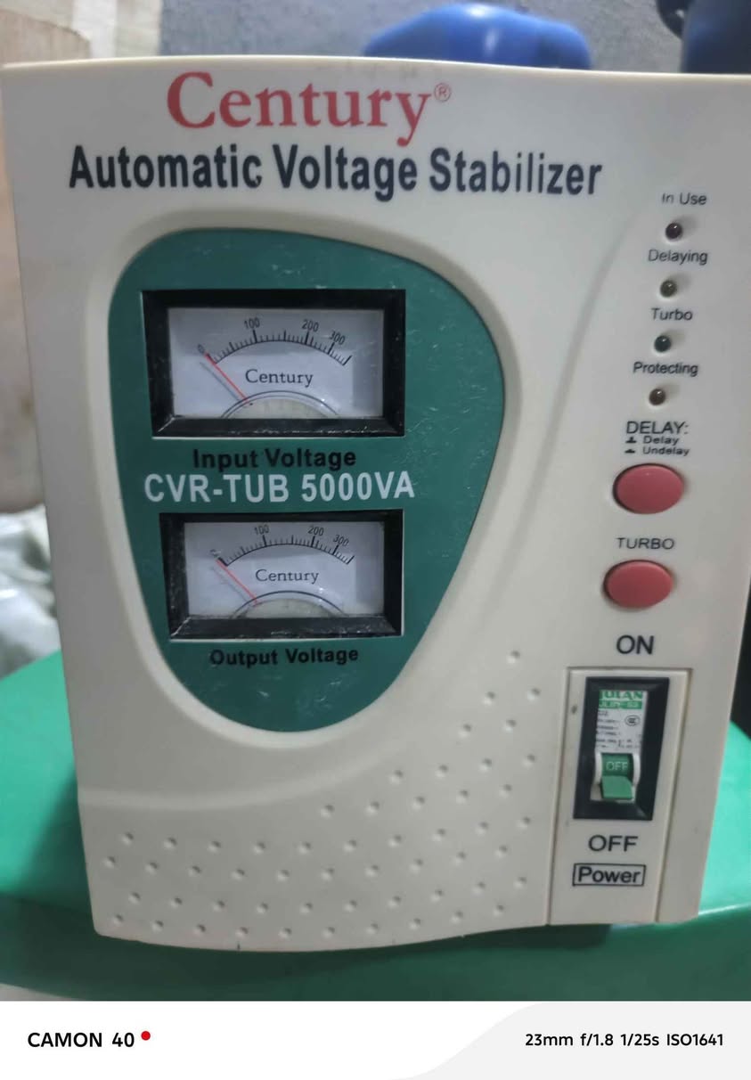 A picture of Century stabilizer 5KVA