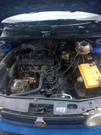 A picture of Very Neat Volkwagen Golf3 Wagon blue