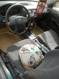 A picture of Nigeria used black Honda civic