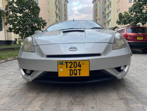 A picture of TOYOTA CELICA MWAMBA SANAA YEAR 2005 1ZZ ENGINE VVTICC 1780