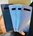 A picture of Samsung phones