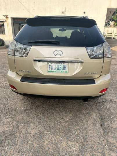A picture of Toks standard Lexus Rx 350 08 with Tesla model and