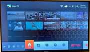 A picture of 43 inch smart flameless and android 620 000