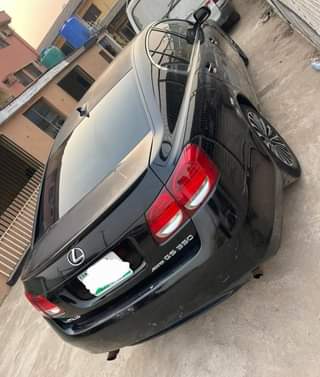 A picture of Clean Nigerian Used Black Lexus GS350 2008 Full Options Upgraded