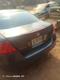 A picture of Honda Accord 2007 model aka Dc 4 sale Clean body