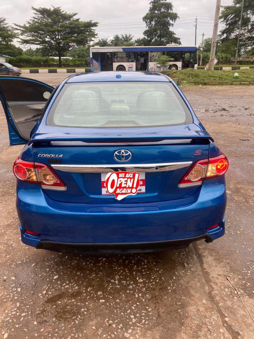 A picture of 2012 Toyota corolla sport
