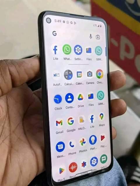 A picture of Google pixel 4a 5G