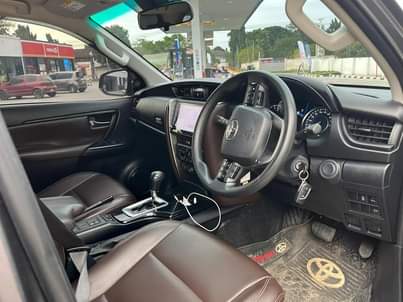 A picture of Toyota fortuner new model Model 2021 1GDengine Diesel Leather seats