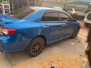 A picture of Belgium grade Toyota Corolla sports 2010 model price 4 7m