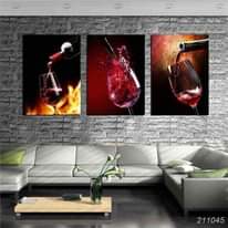 A picture of Canvas wall art