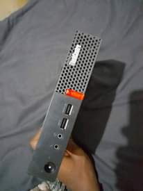 A picture of Lenovo thinkcentre tinny cpu on sale