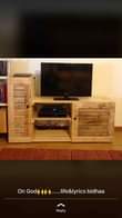 A picture of pallet desgn karbu tupo arusha tunatengeneza kwa oda