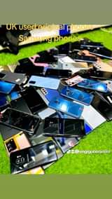 A picture of UK used Samsung original phones