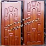 A picture of Mahogany doors
