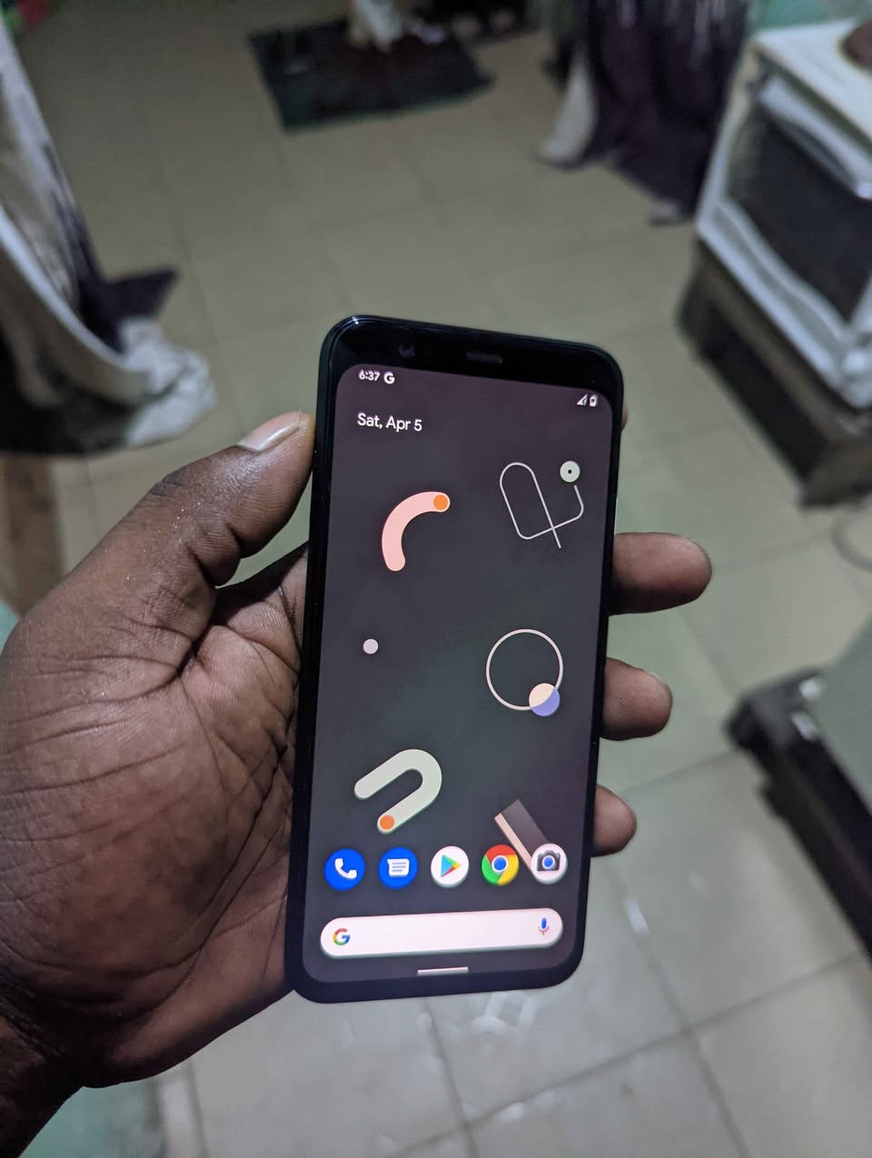 A picture of Google pixel 4
