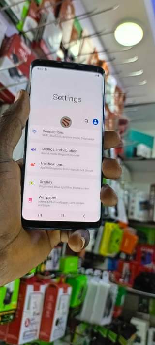 A picture of BRAND..................Samsung MODEL..................S9 STORAGE..............64GB RAM..............