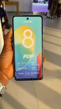 A picture of TECNO Pop 8 pro WhatsApp call 0704870817