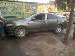 A picture of 2008 CAMRY painted on first body engine and manual gear