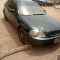A picture of Honda Civic hatchback Manual transmission Clean and great nothing to