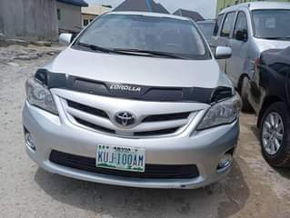A picture of NEATLY USED 2010 MODEL TOYOTA COROLLA LE