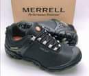 A picture of Salomon and Merrel hiking shoes