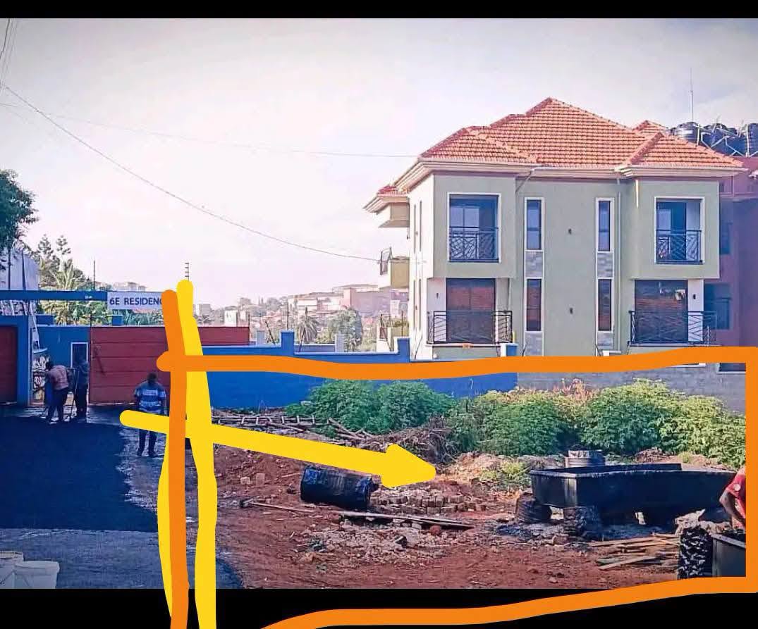 A picture of Commercial plot 13 Decimals 185m Ugx on TARMAC RD NAALYA