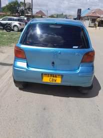A picture of Toyota Vitz Old model Inauzwa Bei 5M Dodoma Call 0714