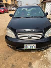 A picture of Toyota corolla