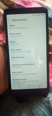 A picture of TECNO POP 2PLUS0743182172 nakuletea popote ulipo apa dar