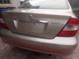 A picture of DISTRESS SALE 2004 MODEL TOYOTA CAMRY DIRECT BELGIUM UNREGISTERED VIN