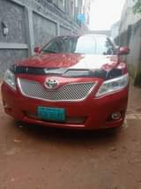 A picture of Toyota Camry spider for sale few months use Everything is